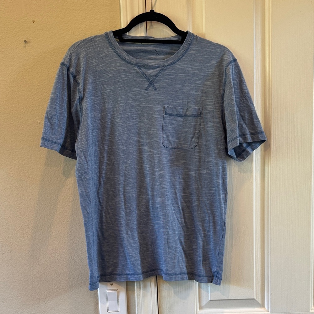 Men's Blue Casual T-Shirt -medium